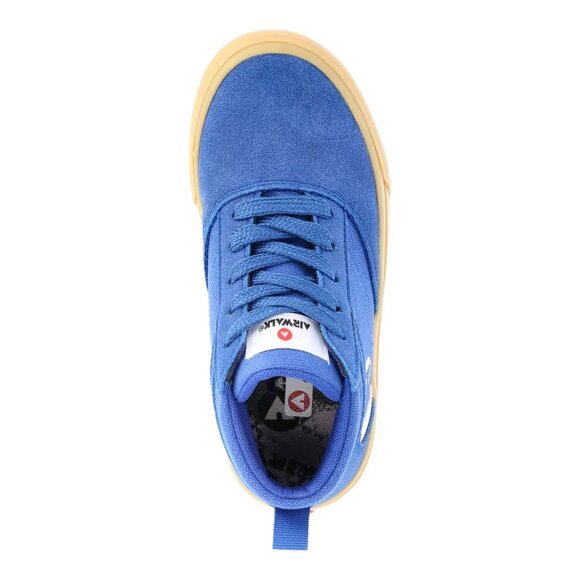 Airwalk Little & Big Boy Crave Sneaker, Size 13, Mid Top, Lace-Up, Royal Blue - Picture 4 of 6